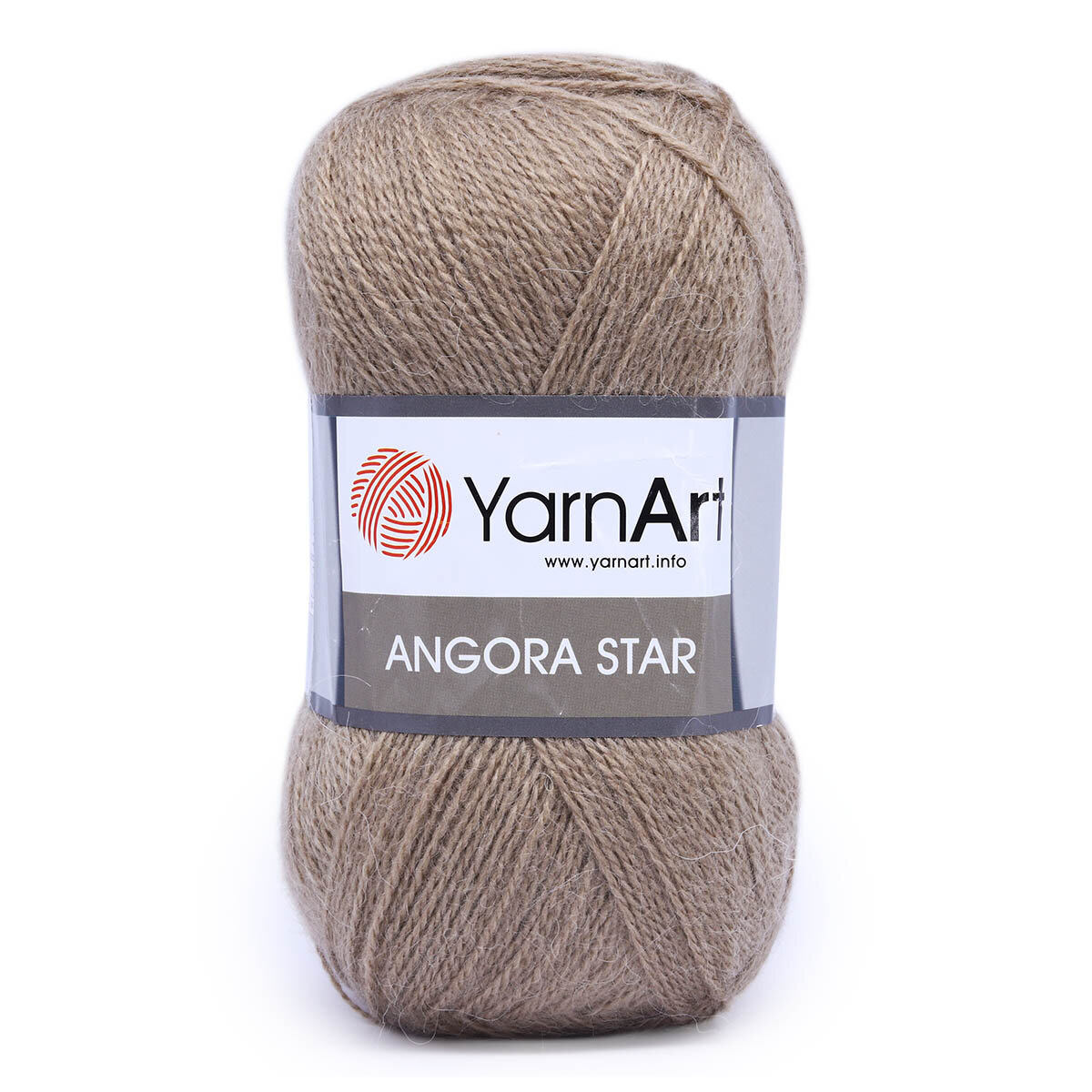 Пряжа 5 шт YarnArt Angora Star серо-бежевый (512)