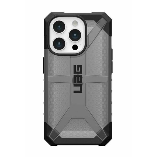 Чехол Uag Plasma для iPhone 15 Pro 6.1, цвет тонированный (Ash)