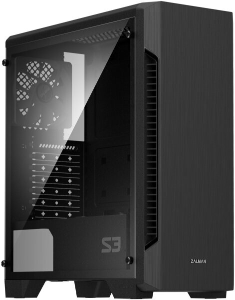 Корпус Zalman S3, Mid Tower, блок питания отсутствует, для плат ATX/micro-ATX/mini-ITX, +1 вентилятор