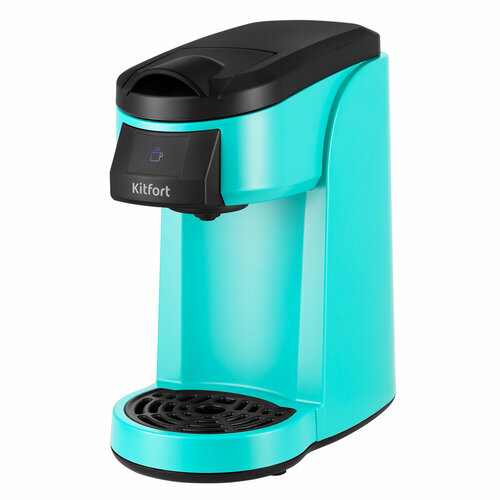 Кофеварка капсульная Kitfort КТ-7121-2 черно-зеленый 658500₽