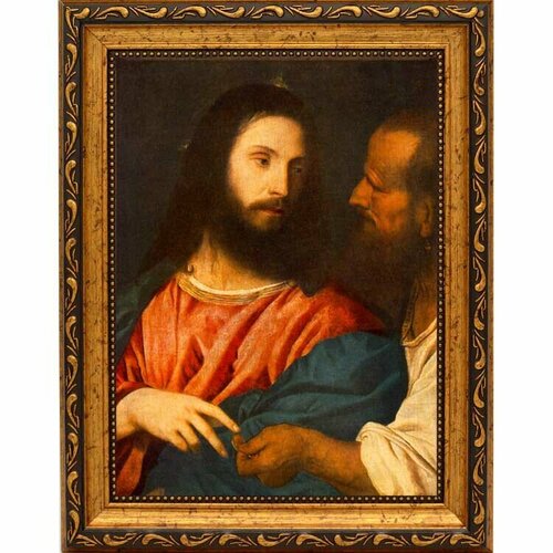 Динарий кесаря. Картина Тициана.