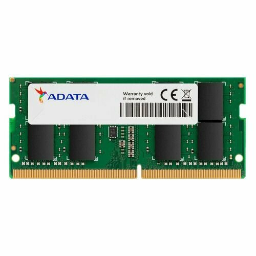 Оперативная память A-Data AD4S32008G22-BGN DDR4 - 1x 8ГБ 3200МГц, для ноутбуков (SO-DIMM), OEM память ddr4 32gb 3200mhz a data ad4s320032g22 bgn oem pc4 25600 cl22 so dimm 260 pin 1 2в single rank