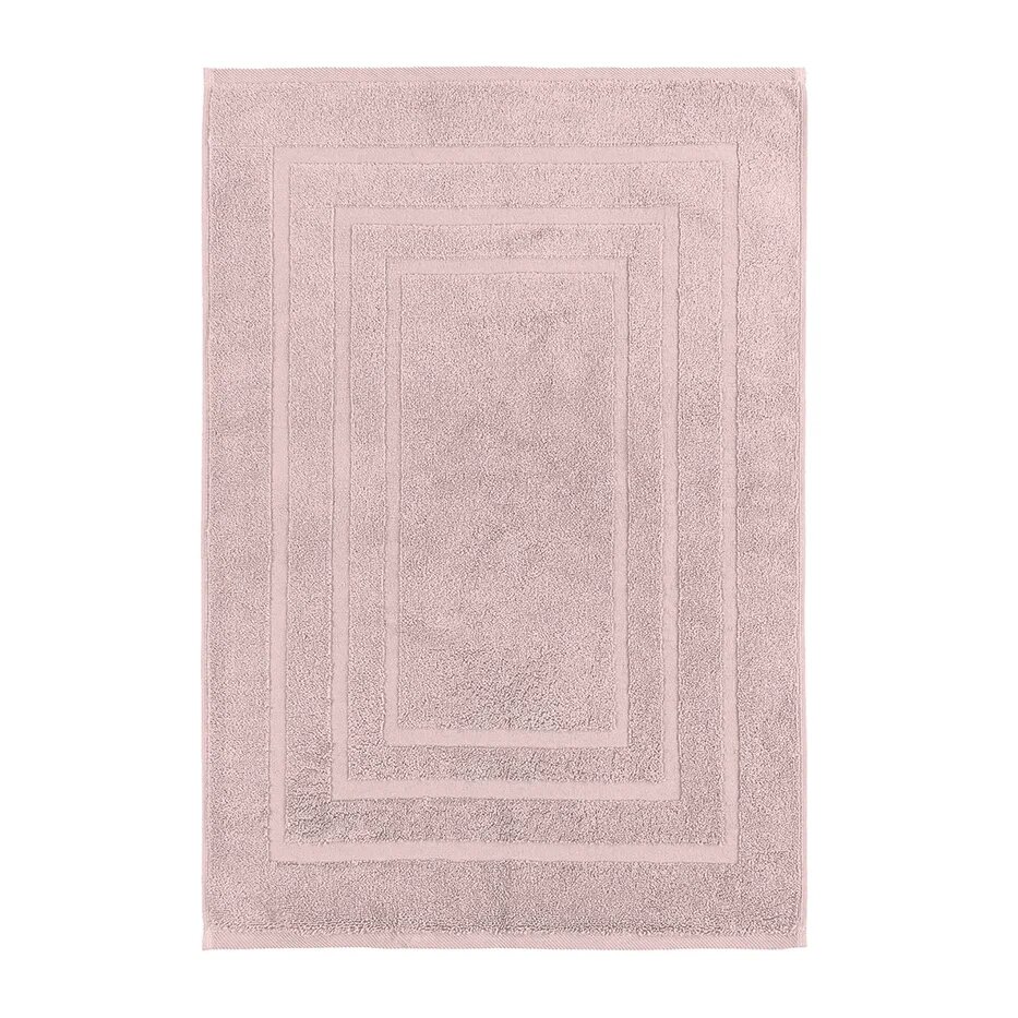 Полотенце махровое для ног 50х70 (коврик) "Унисон" Bolzano пыльная роза