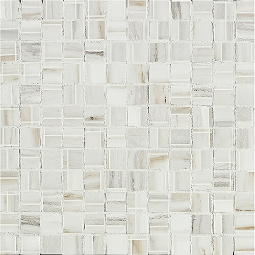 Мозаика керамическая 30x30 (4 шт.) Impronta Mosaico White 30 +15058