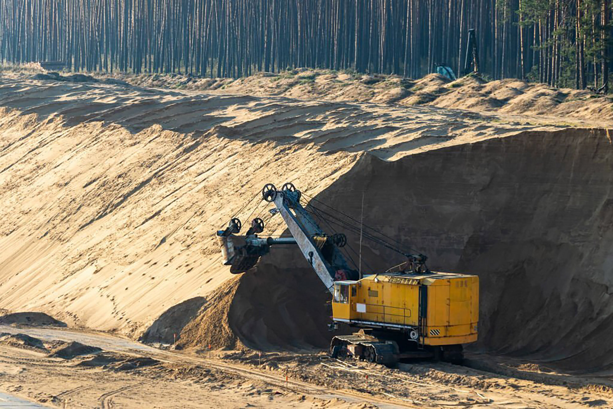 Песок карьерный 1,5-2 цена за 1 м3