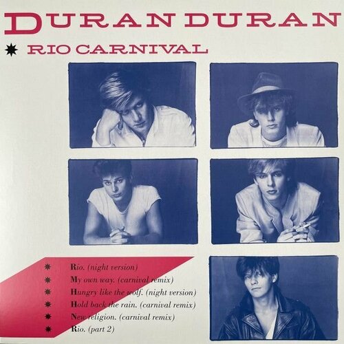 Duran Duran – Rio Carnival (Pink & Blue Swirl Vinyl) виниловая пластинка duran duran carnival rio limited colour 180 gr