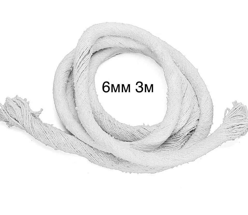 фото Асбестовый шнур 6мм 3м