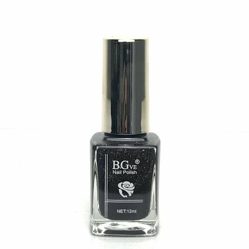 Лак для ногтей B.Garden Nail Polish, цвет № 25, с блестками, 12 мл, 1 шт