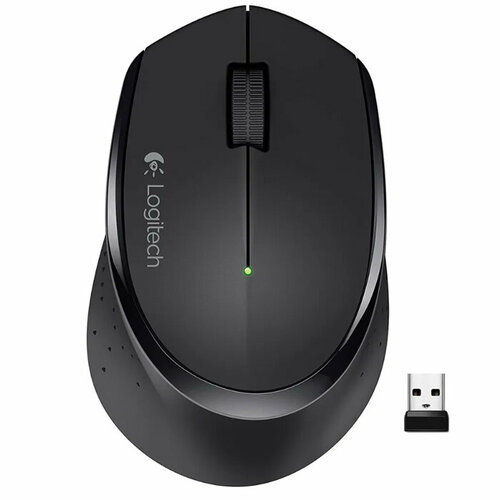 Logitech мышь Logitech Wireless Mouse M275 black 910-004340 1700₽
