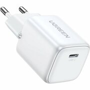 Сетевое зарядное устройство Ugreen CD318 (15324), 20 Вт, USB-C, белый