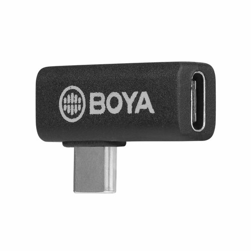 Аудиоадаптер Boya BY-K5 с Type-C двухканальный аудиоадаптер boya by mp4 микшер