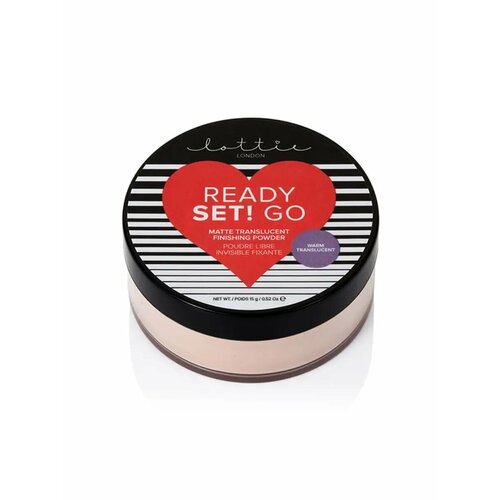 Финишная полупрозрачная пудра Ready Set! Go, MEDIUM/