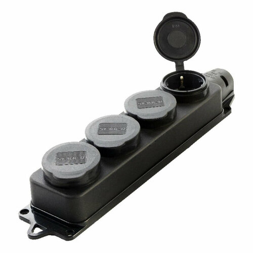 Колодка Feron Stekker 4гн сз с крышкой RST162444 39019 1200₽