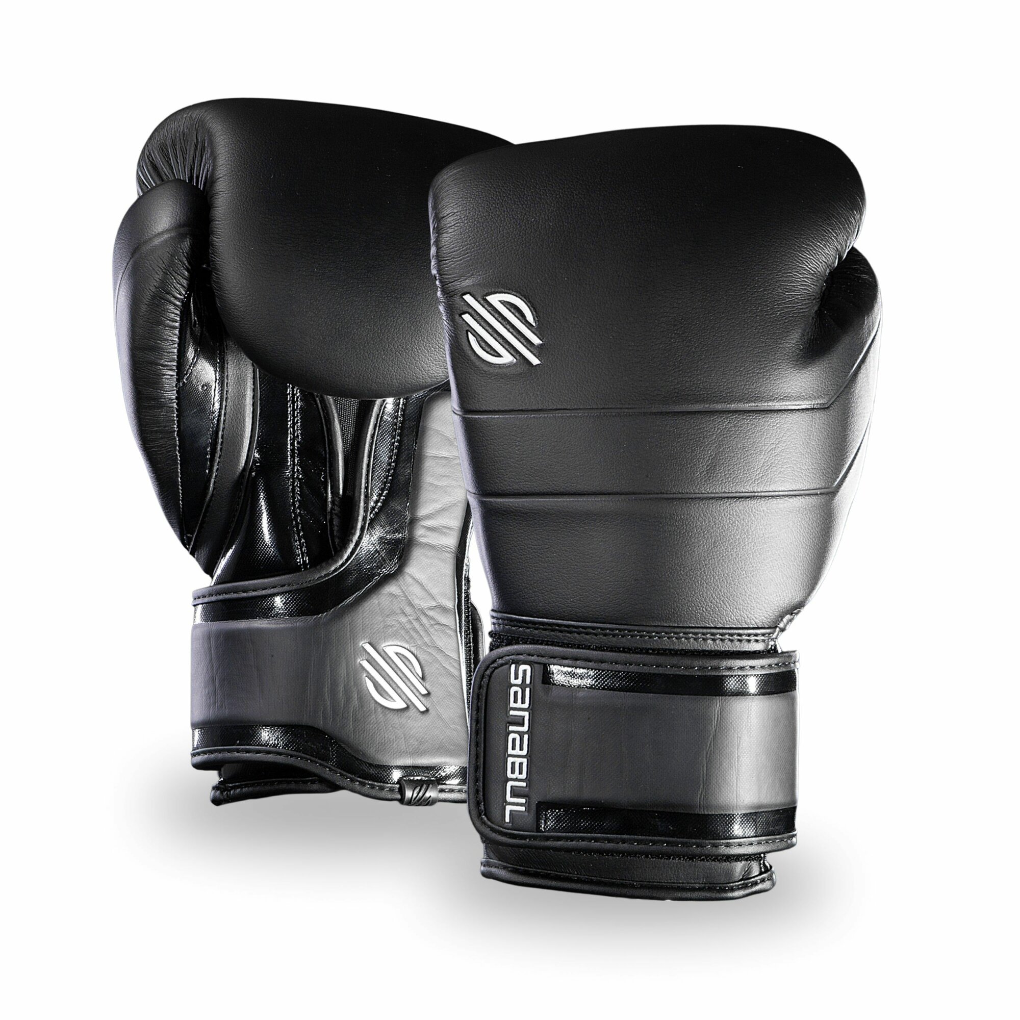 Боксерские перчатки Sanabul Lab Series Pro, SA-LS-BG-BLKWHT, черный/белый, 12oz