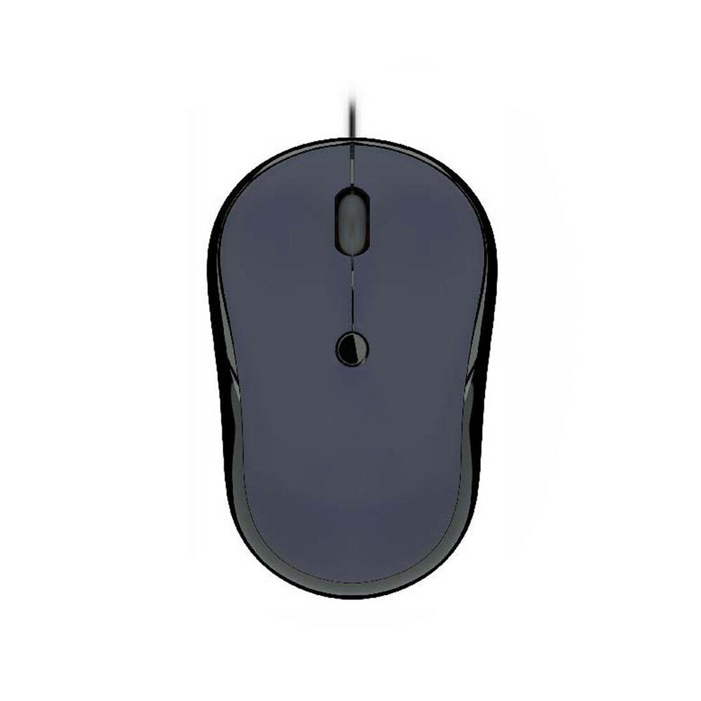 фото Компьютерная мышь проводная M5 черная для дома и офиса