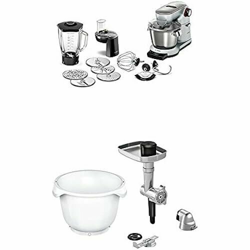 Кухонный комбайн Bosch Optimum MUM9DT5S41 1500 Вт SensorControl Plus чаша из нержавеющей стали 7 уровней переключения Platinum Silver MUZ9BS1 Аксессуары для пищевых предприятий 17875400₽