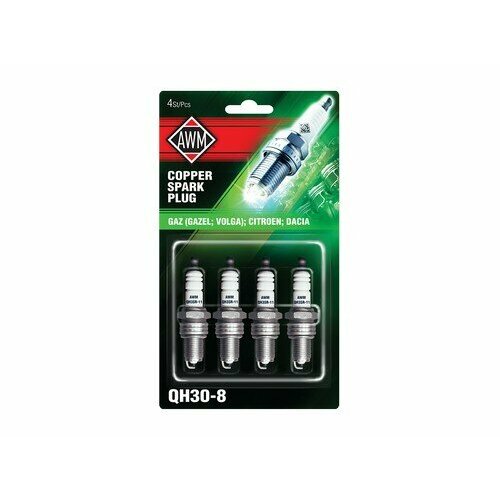 AWM Свеча AWM QH3O-8 дв402 Citroen Renault медь к-т 4 шт 1829₽