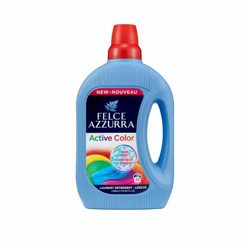 FELCE AZZURRA Жидкое моющее средство для стирки белья Защита Цвета 1595л 1710₽