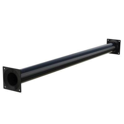 Сегмент мачты 0.5 м черный BOXFORCAM для камер видеонаблюдения 2 фланца