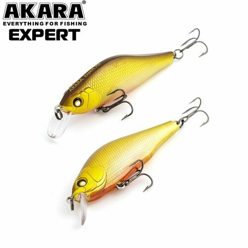 Рыболовная приманка на щуку, окуня Воблер Akara Expert 70F 70мм. 9г. №A128