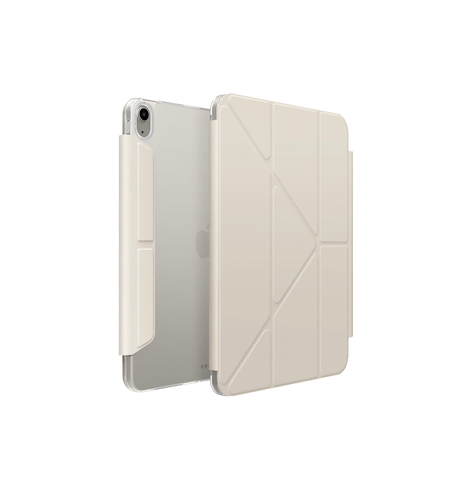 Чехол для iPad Air 11 (2024) Uniq Camden Click Ivory