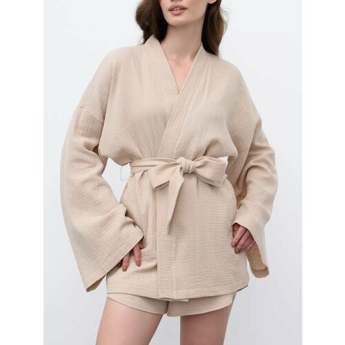 фото Пижама mimi pajamas new, размер m, бежевый