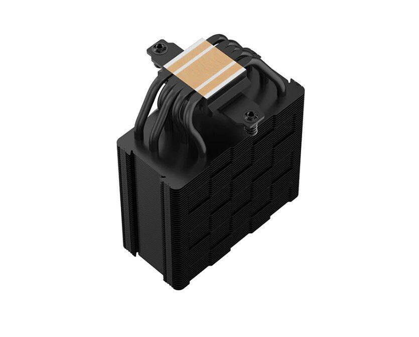 Кулер Deepcool LGA1700/1200/115X/AM5/AM4 (120mm fan, TDP 240W, 4-pin PWM, 5 тепл. трубок, черный) RET - фото №20