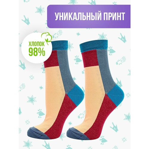 фото Носки big bang socks принт, размер 35-39, мультиколор