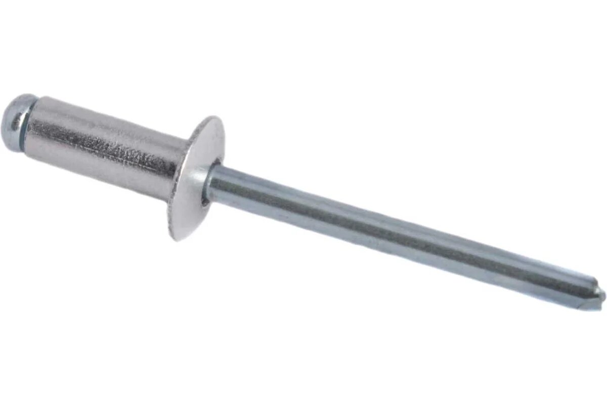 Доброга заклепка вытяжная 4x8 DIN 7337 алюминий-сталь цинк 1000 шт упаковка