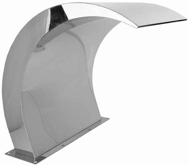 Излив водопада "Poolmagic Рондо" AC 5060, для бассейна, нержавеющая сталь — фото 1