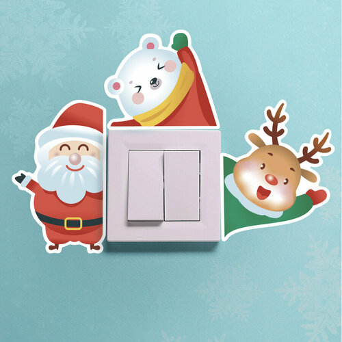 Наклейка Наклейки на всём 