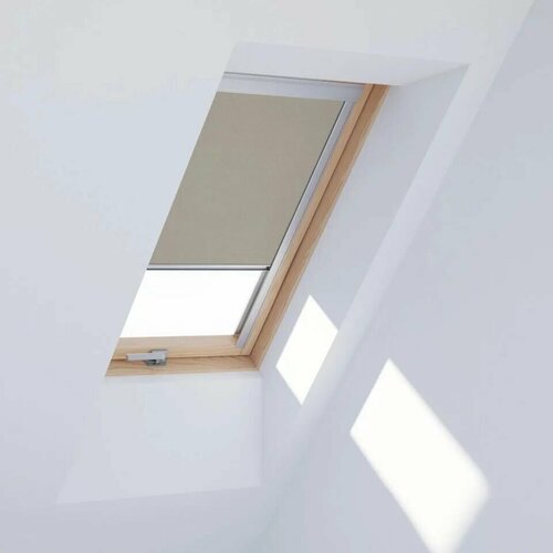 фото Шторы для мансардных окон velux/ dakea / fakro dua m 6 a беж
