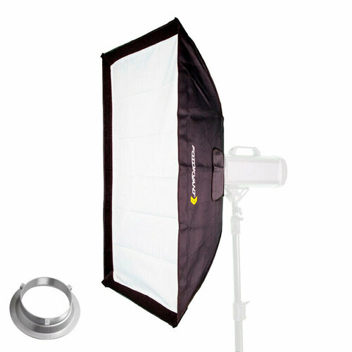 Квадробокс 80х120 см с адаптером Bowens Fotokvant SB-80120BW софтбокс