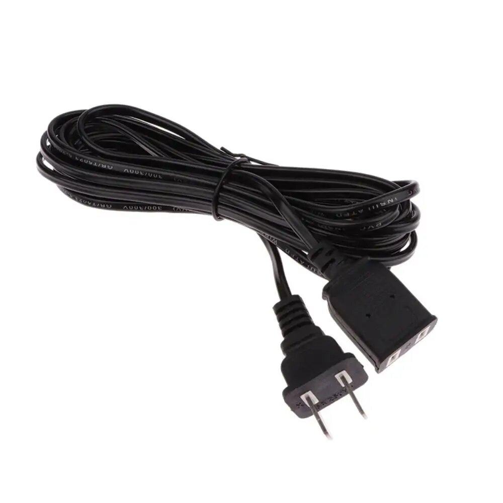 Медный сетевой шнур 2/3/5 м, ПВХ, евровилка, Black-2M