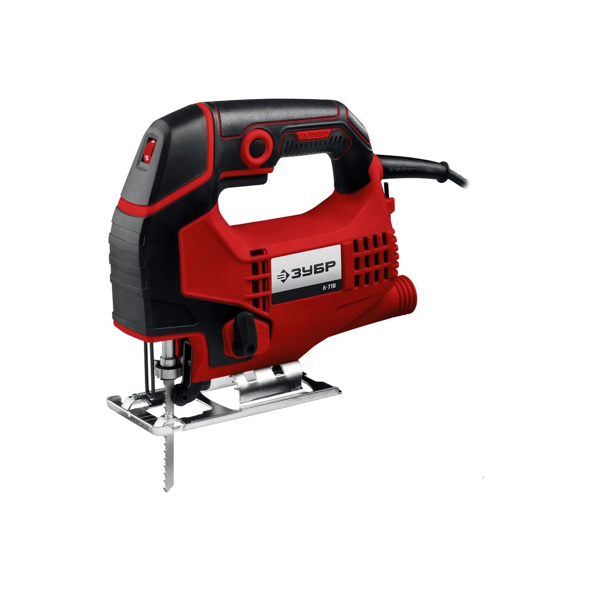 Электрический лобзик Зубр Л-710 сетевой 710 Вт 3000 ход/мин