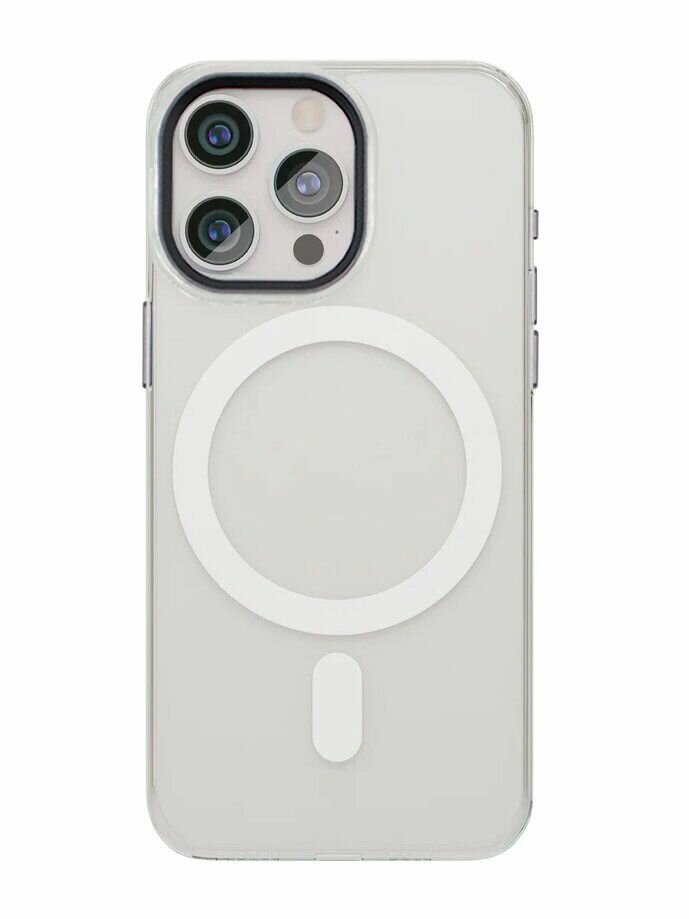 Чехол-накладка Comma Crystal Series Magnetic Case для iPhone 15 Pro, прозрачный
