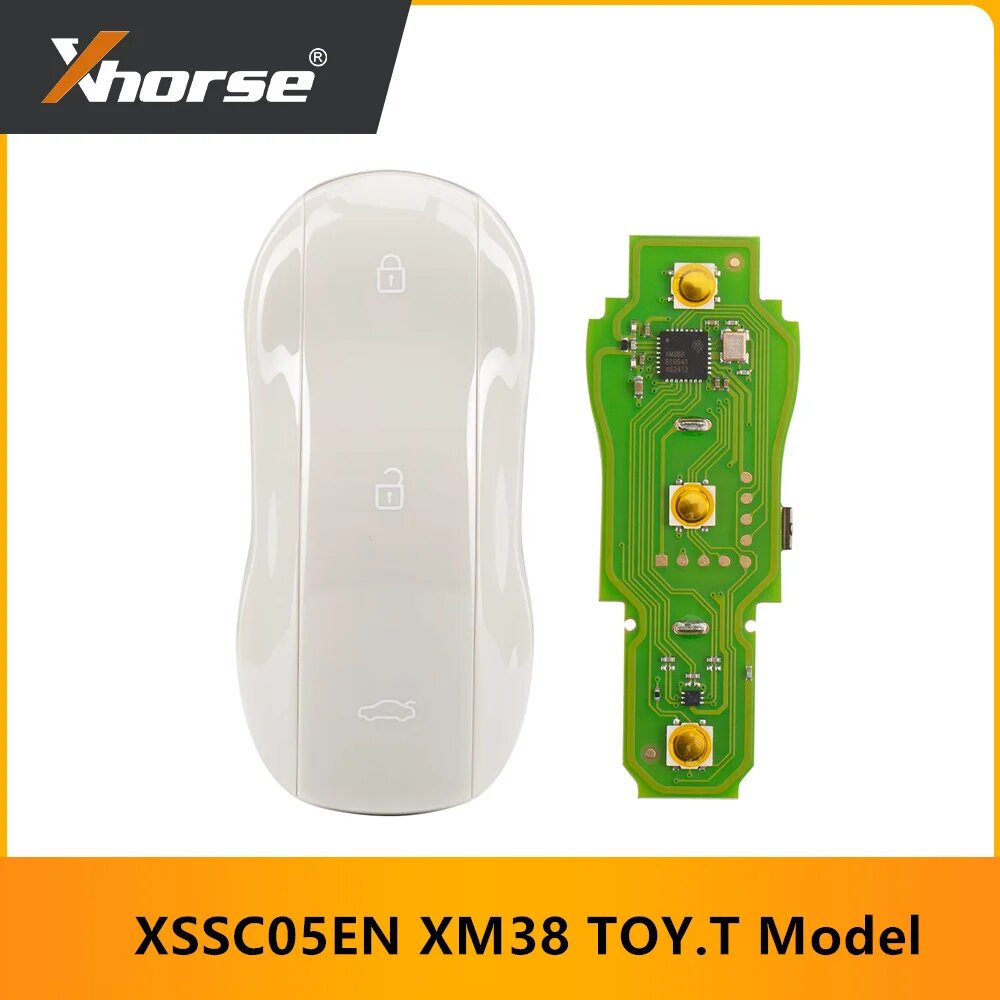 XHORSE XSSC05EN XM38 Универсальный смарт-ключ в стиле суперкара, мраморно-серый цвет, 2pieces