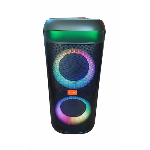 Колонка Акустическая Караоке TWS 1221 600W Микрофон Пульт Bluetooth USB TF Aux FM Подключение 2-х микрофонов 13980₽