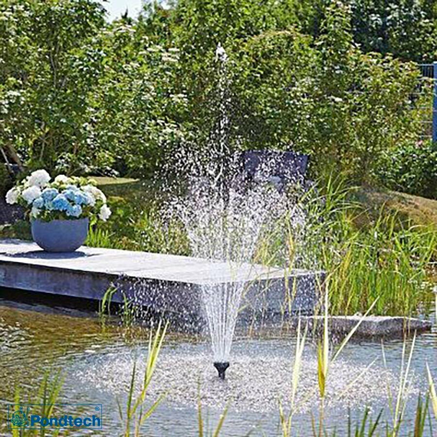 Фонтанная насадка, Jebao FT-05, комплект из 3 фонтанных насадок (вулкан, гейзер, колокол), пластик, черный — фото 1