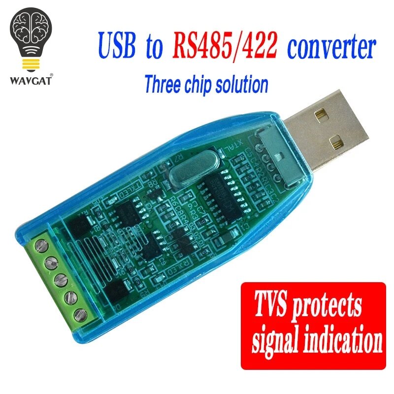 WAVGAT Преобразователь USB в RS485/RS-422