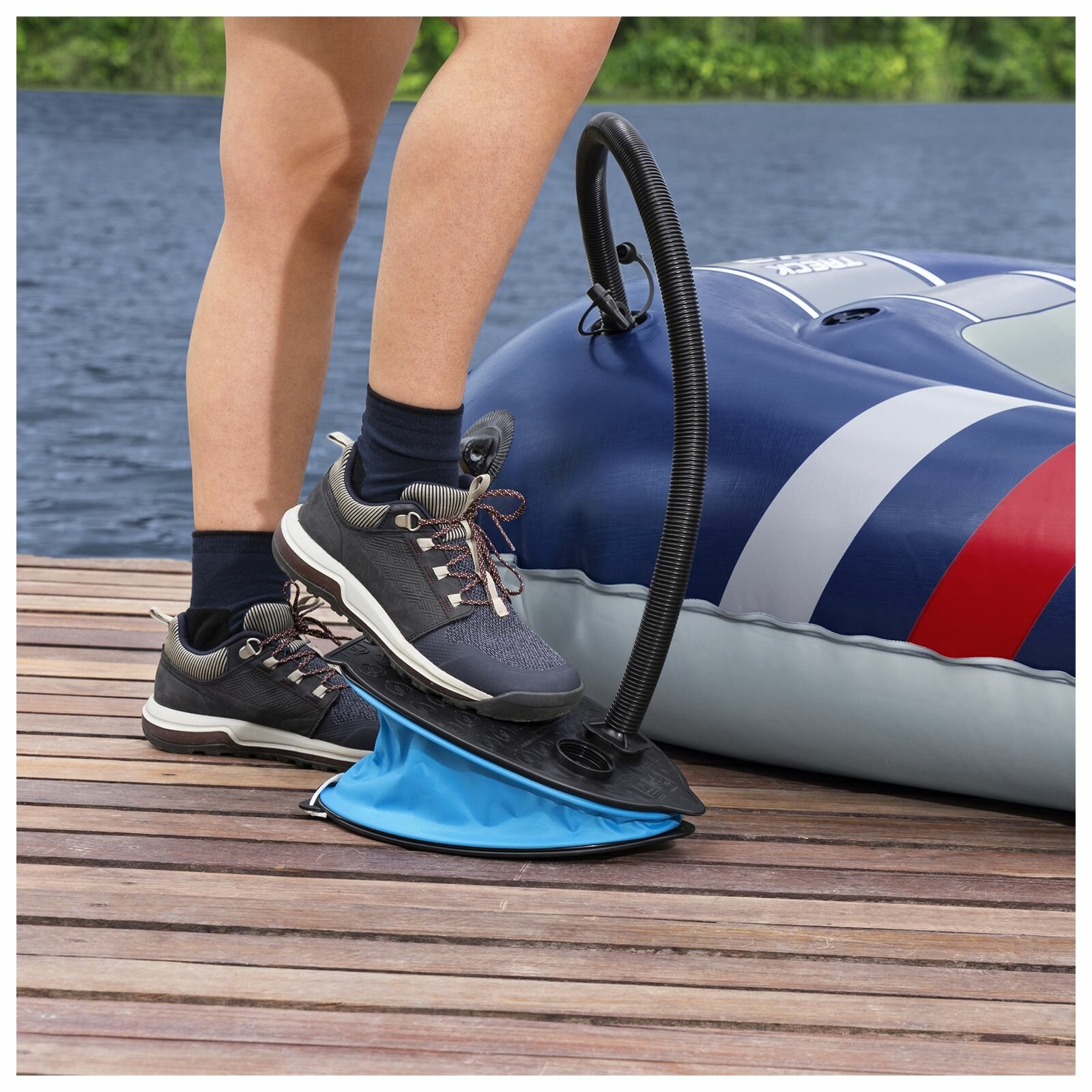 Насос ножной Bestway, типа "Лягушка", объемом 3 литра Bestway 62004 — фото 1