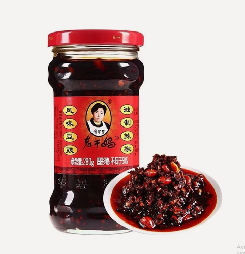 Изображение товара Паста чили Laoganma с курицей 280 г, Китай