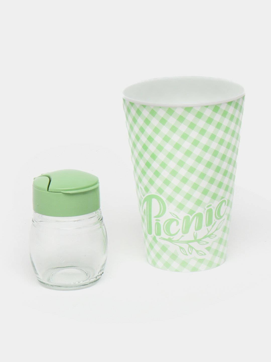 Набор для пикника, на 6 персон Зеленый — фото 1