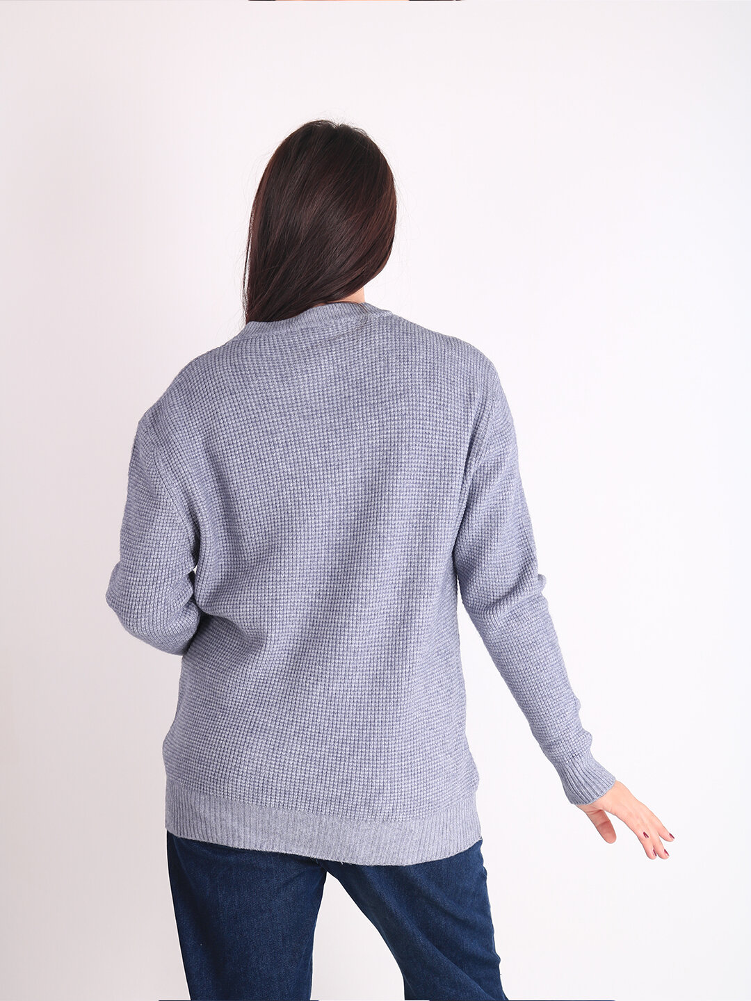 Свитер размер One Size, , серый — фото 1