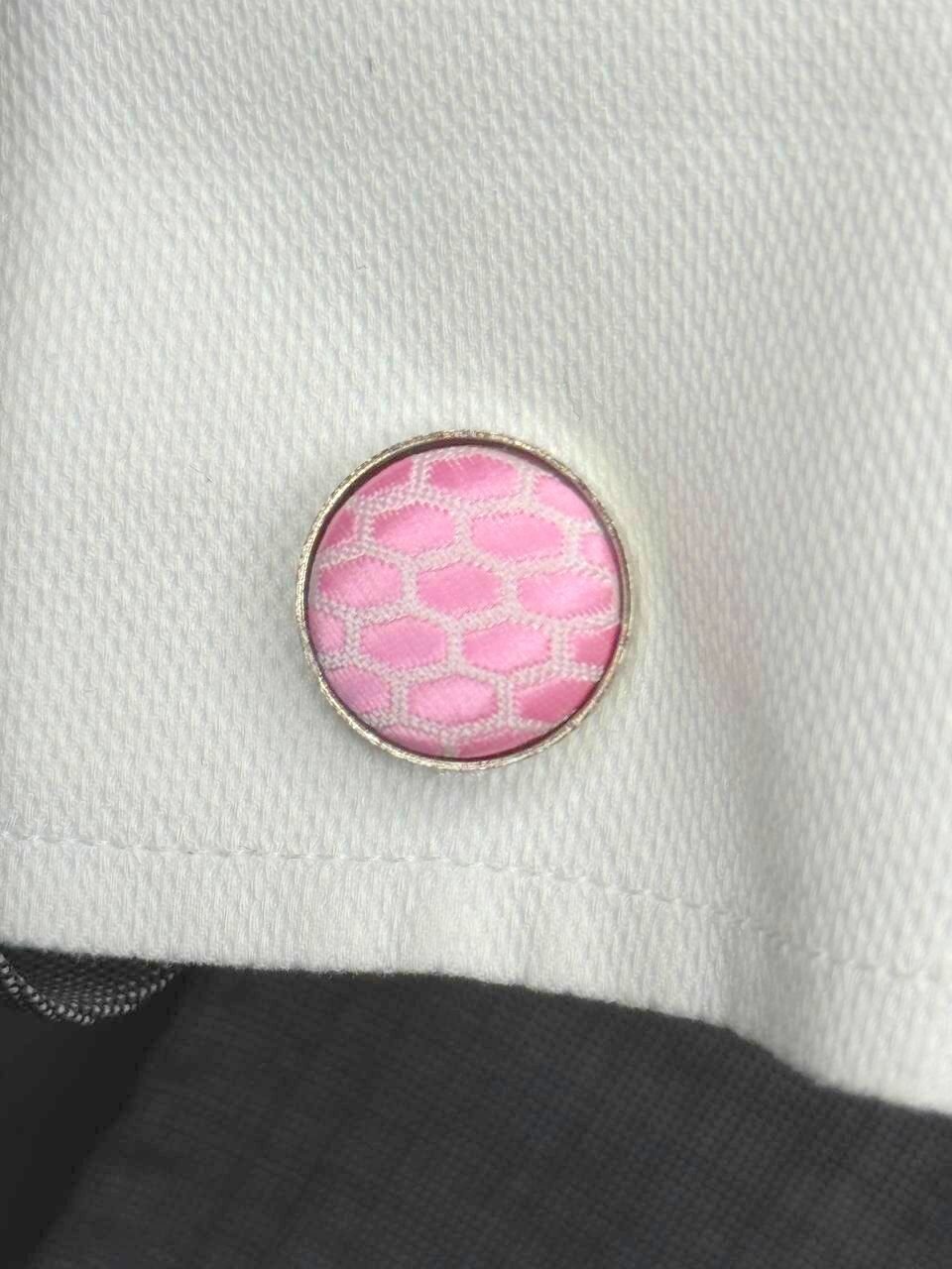 Запонки Tonali Baie, розовый — фото 1