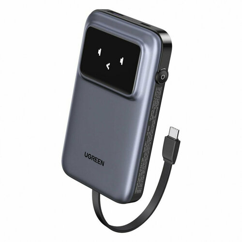 Внешний аккумулятор Ugreen PB511 UNO 10000mAh 30W 35603B серый 471000₽