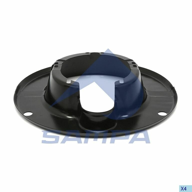 Щиток барабана тормозного пылезащитный для Рор арт 085043 SAMPA