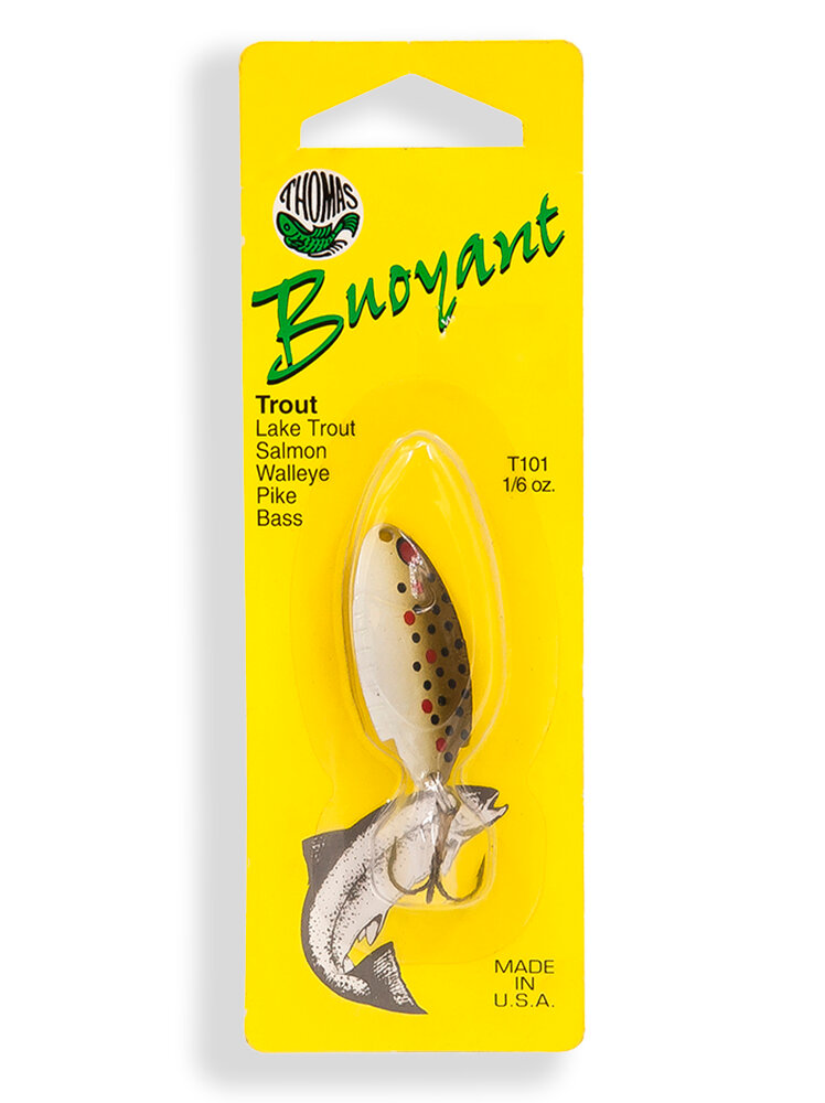 Блесна колебалка Thomas Buoyant 4,82г (1/6oz) на форель, лосося — фото 1
