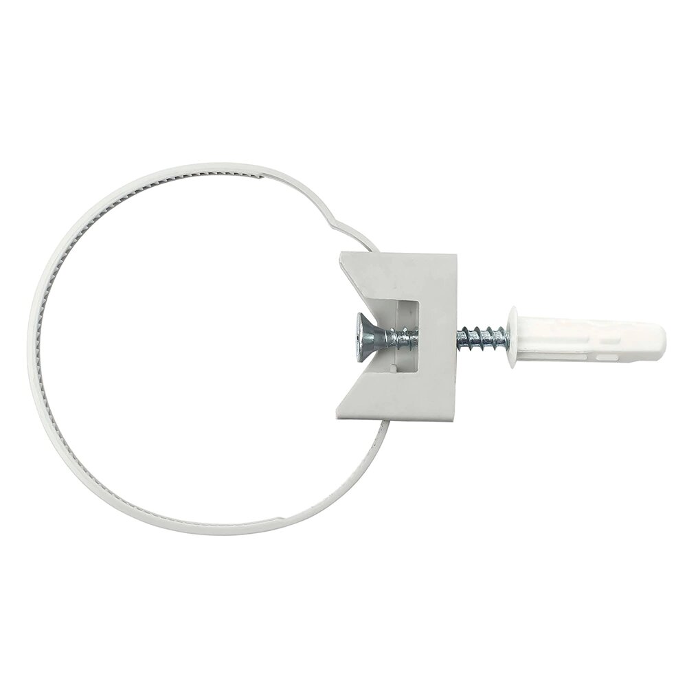 Хомут для труб и кабеля Европартнер 16-32 мм серый 30 шт