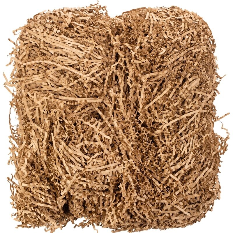 Наполнитель бумажный Крафт корич пл80гр крафт офсет уп. 500гр арт. БН-500кр